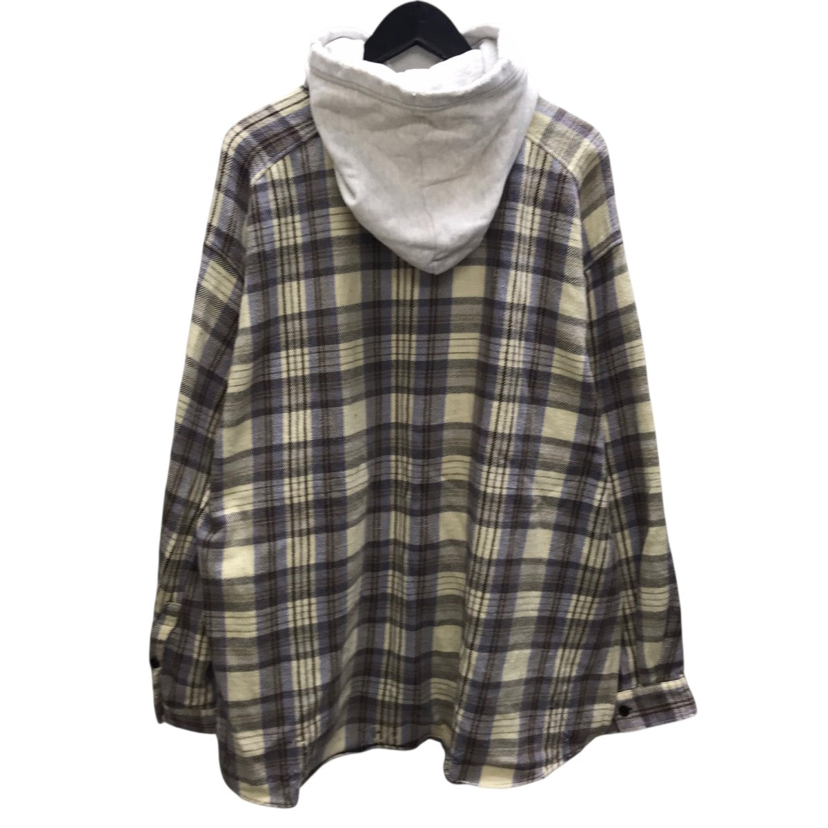 NEL CHECK HOODIE SHIRT ネルチェックフーディーシャツ