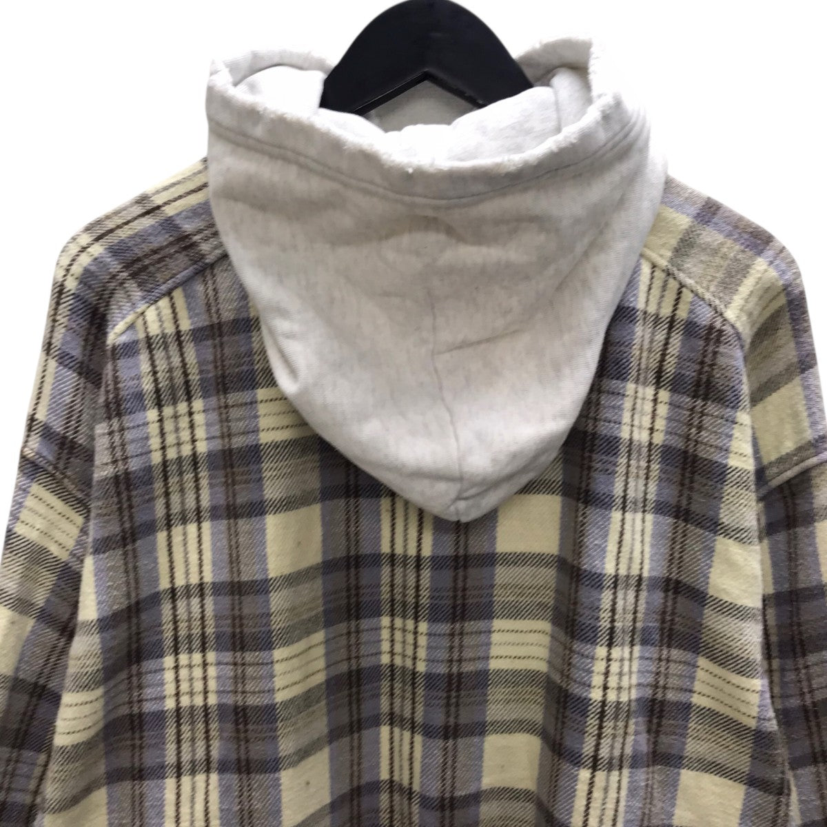 NEL CHECK HOODIE SHIRT ネルチェックフーディーシャツ