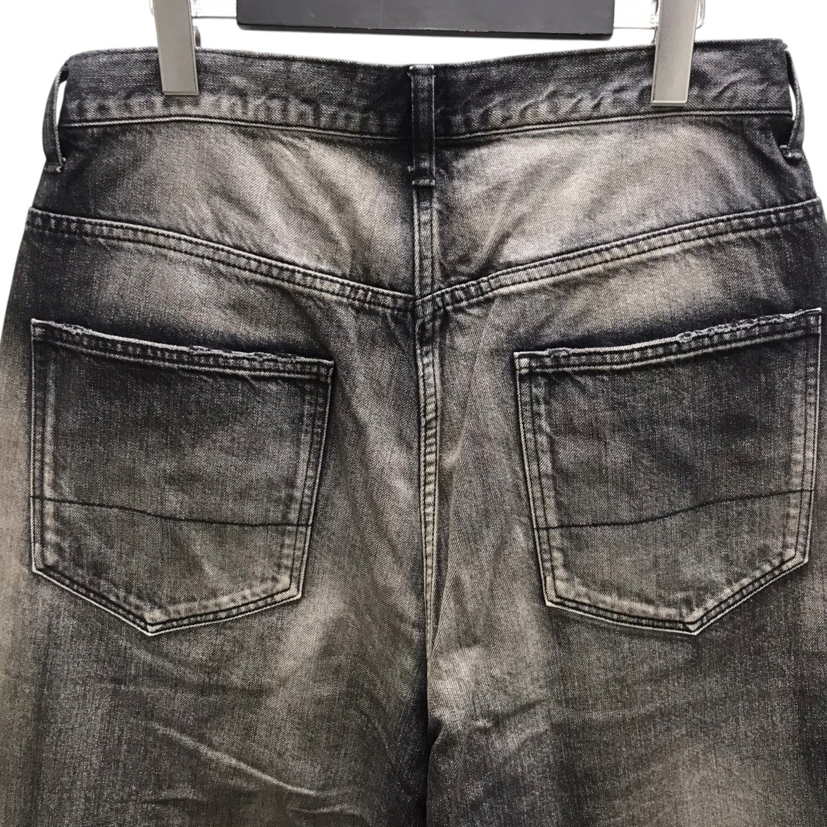 エイジングワイドデニム5Pパンツ