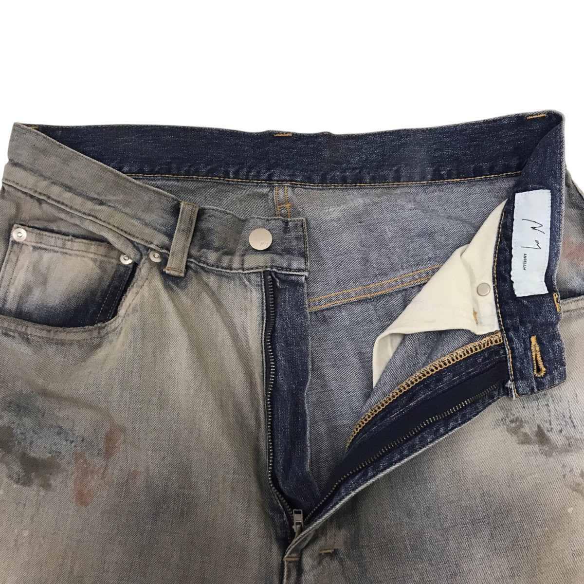#05 AGING type-C ユーズド加工デニムパンツ