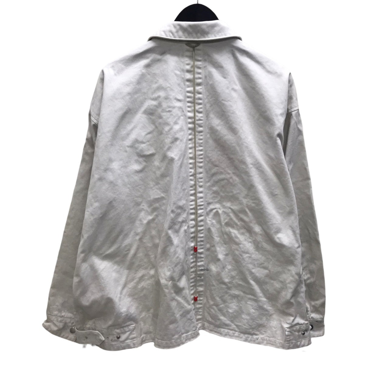 HIGHCOUNT DRILL AGING JACKET ペイント加工ジャケット