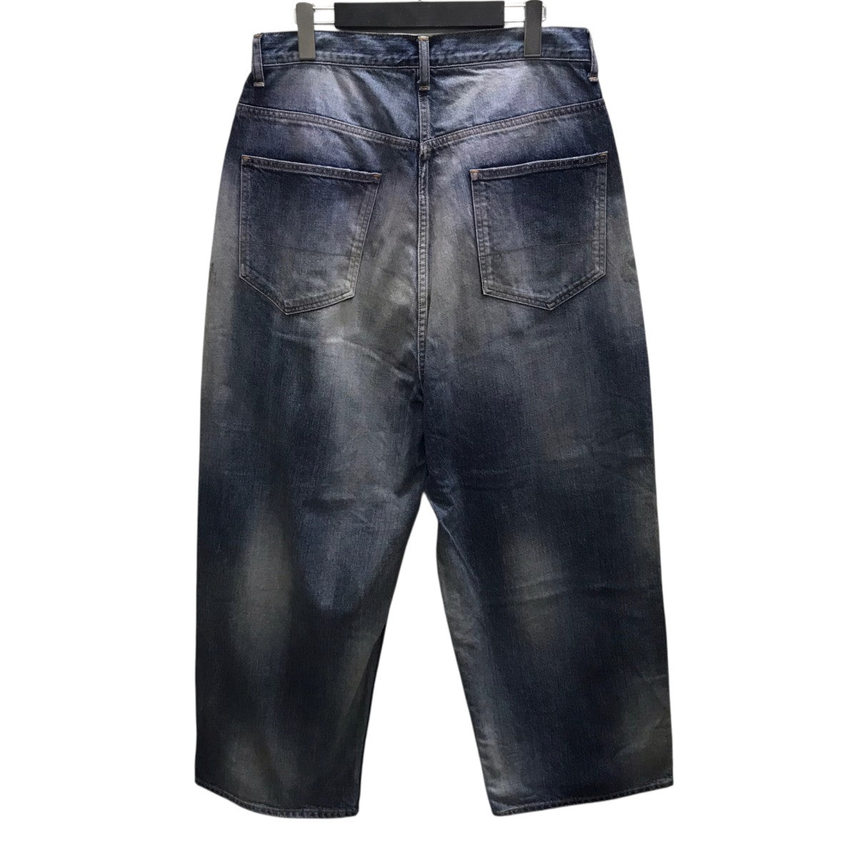 AGING WIDE DENIM 5P PANTS エイジングワイドデニム5Pパンツ