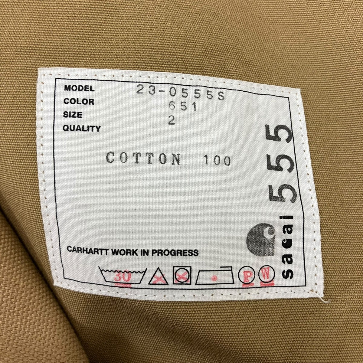 Carhartt WIP Canvas Pants パンツ