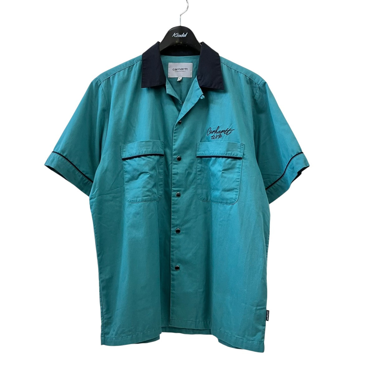 S S BOWL SHIRT - Saguaro   Black半袖シャツI035153