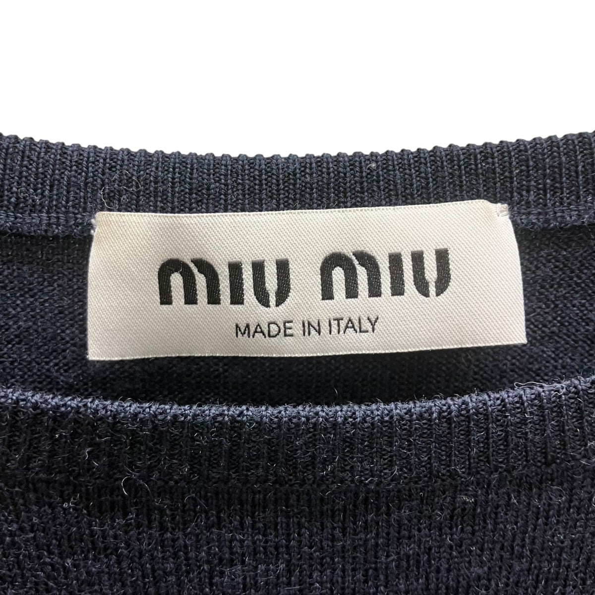 ウール クルーネック セーター