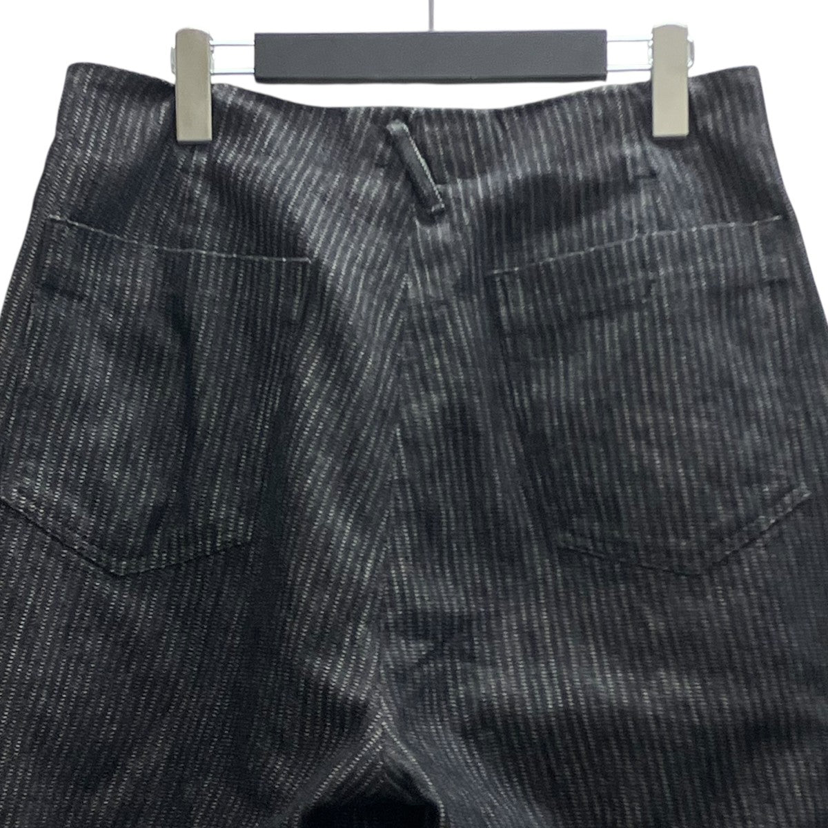 TUCK-BAGGY TYPE 2 Stripe Denim One Wash タックバギーパンツ