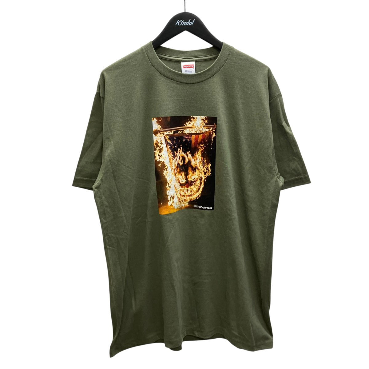 Supreme(シュプリーム) Spitfire Flag Tee半袖Tシャツ グリーン サイズ