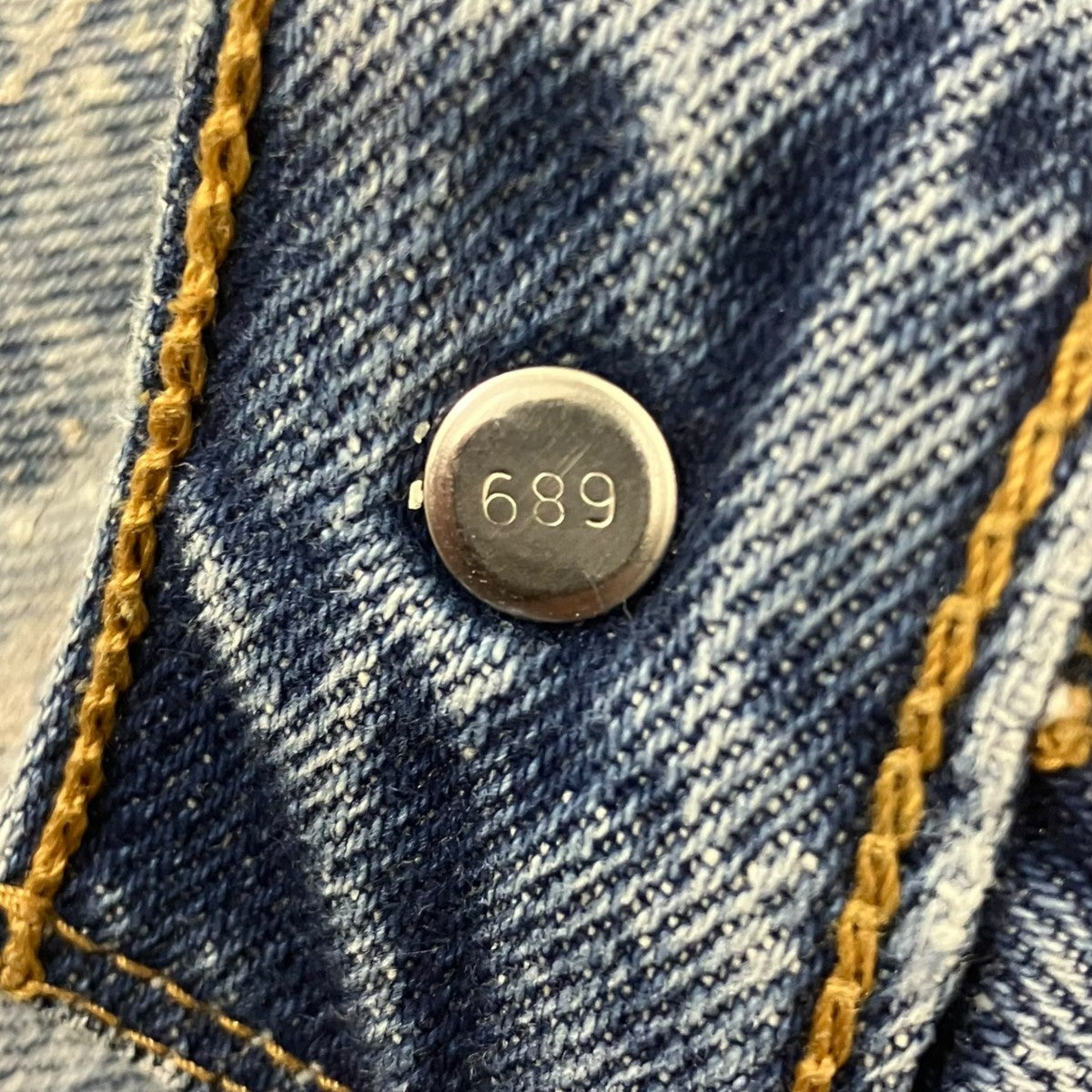 501デニムパンツﾎﾞﾀﾝ裏689