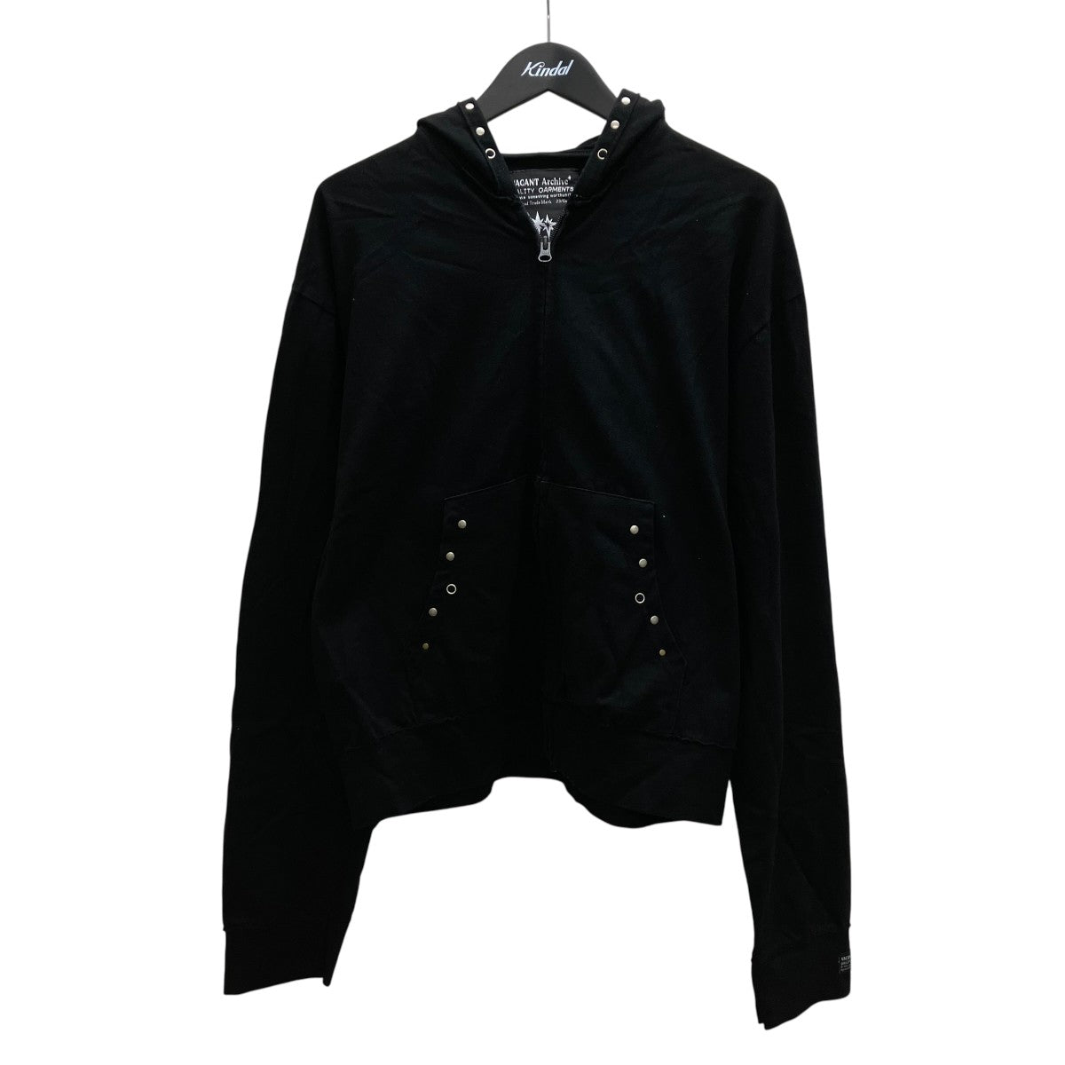 STUDS HOODIE ZIP UPジップパーカー