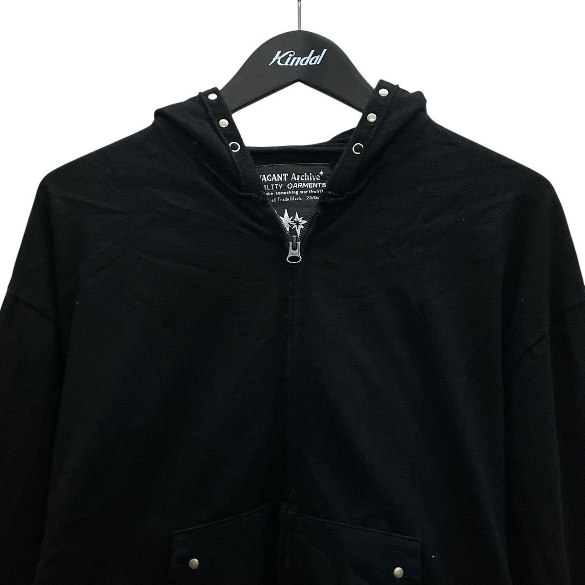 STUDS HOODIE ZIP UPジップパーカー