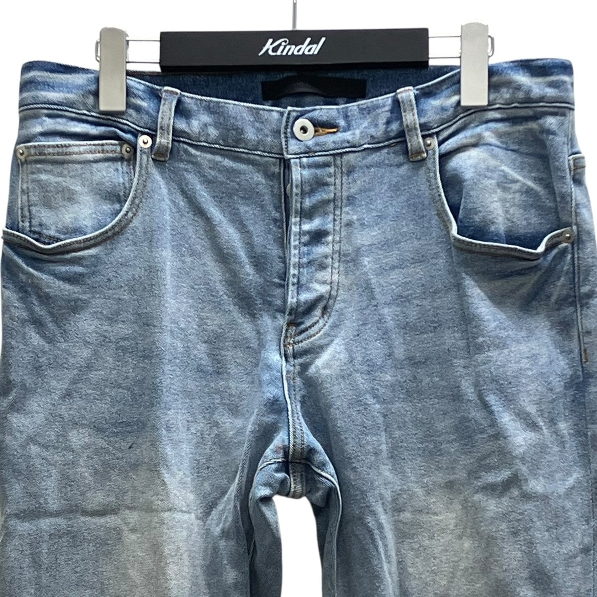 ダメージ加工スキニーデニムパンツ