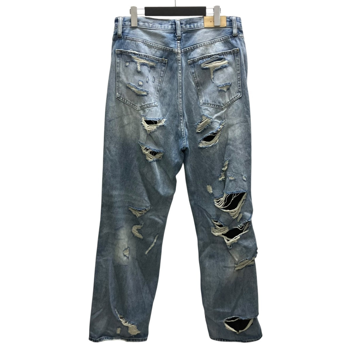MNML(ミニマル) ダメージ加工デニムパンツ インディゴ サイズ 32