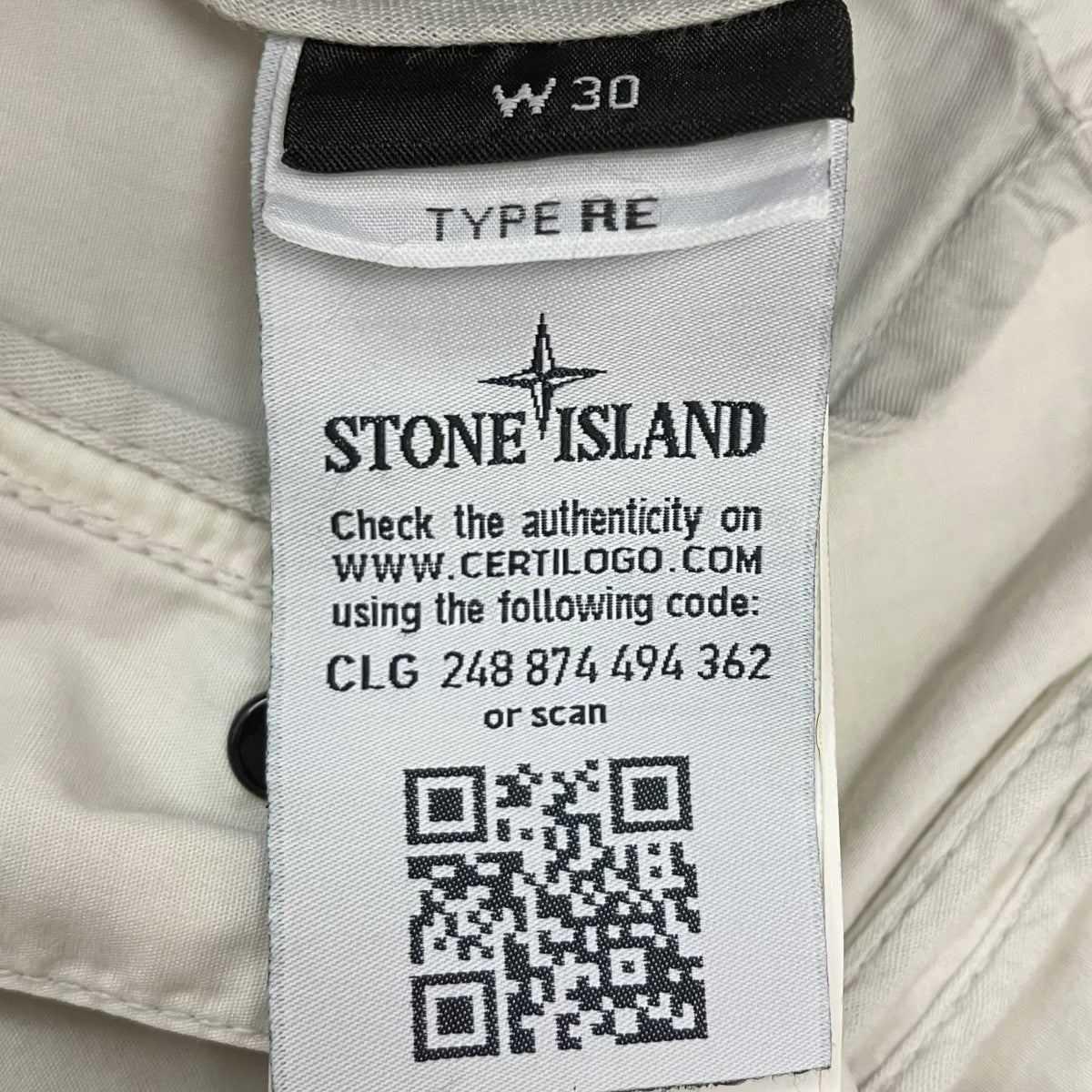 STONE ISLAND(ストーンアイランド) クロップドパンツ 6215L03WN