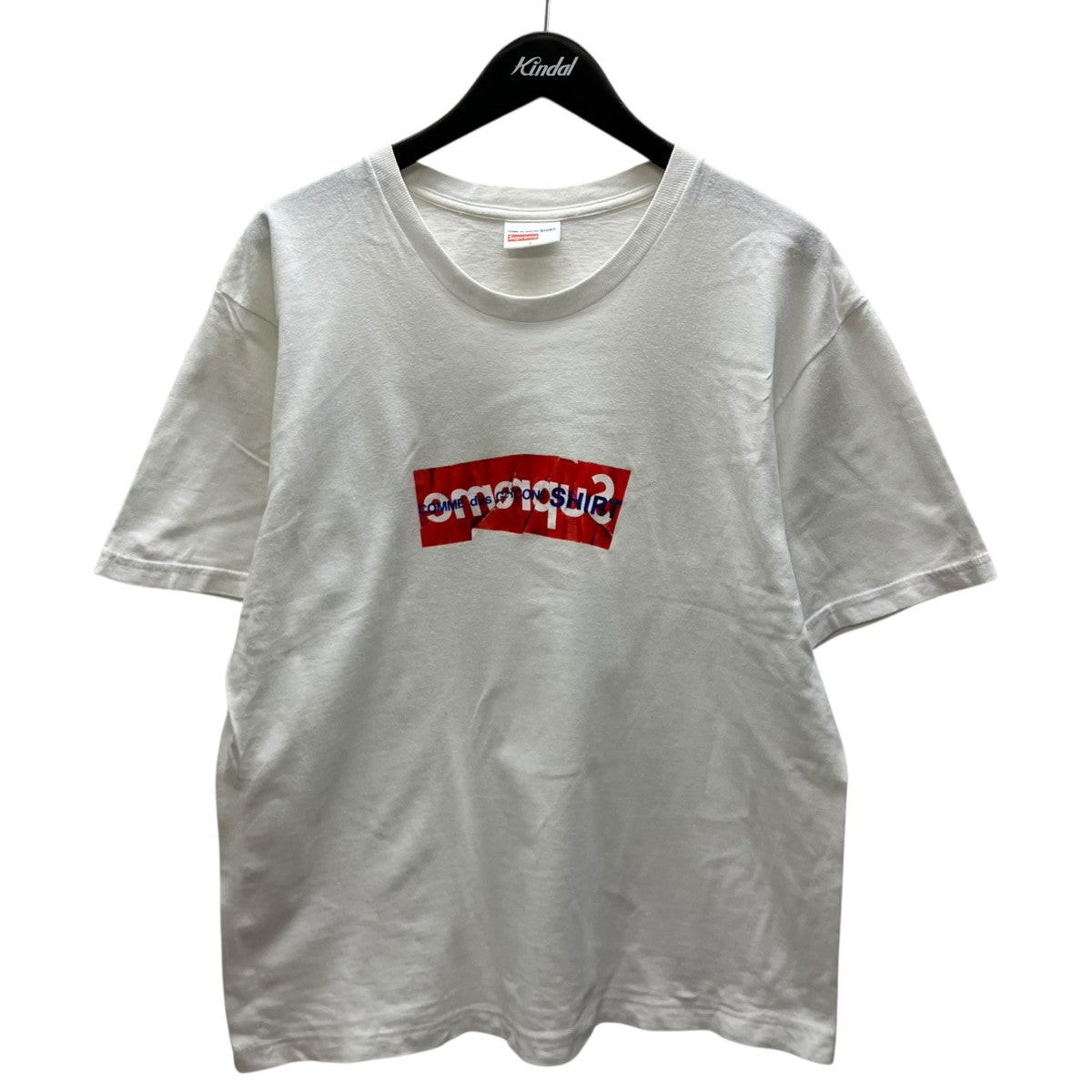 Box Logo TeeプリントTシャツ