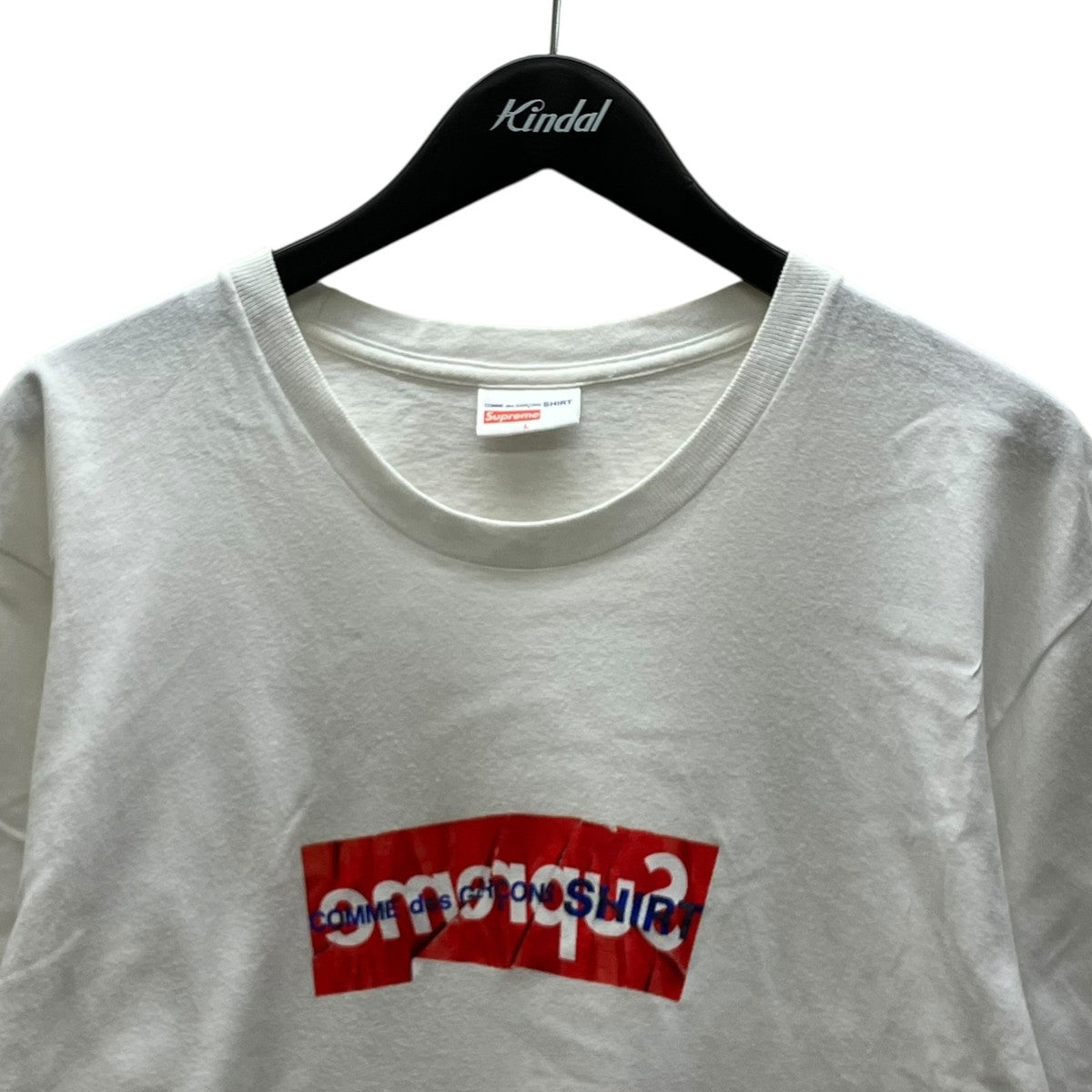 Box Logo TeeプリントTシャツ