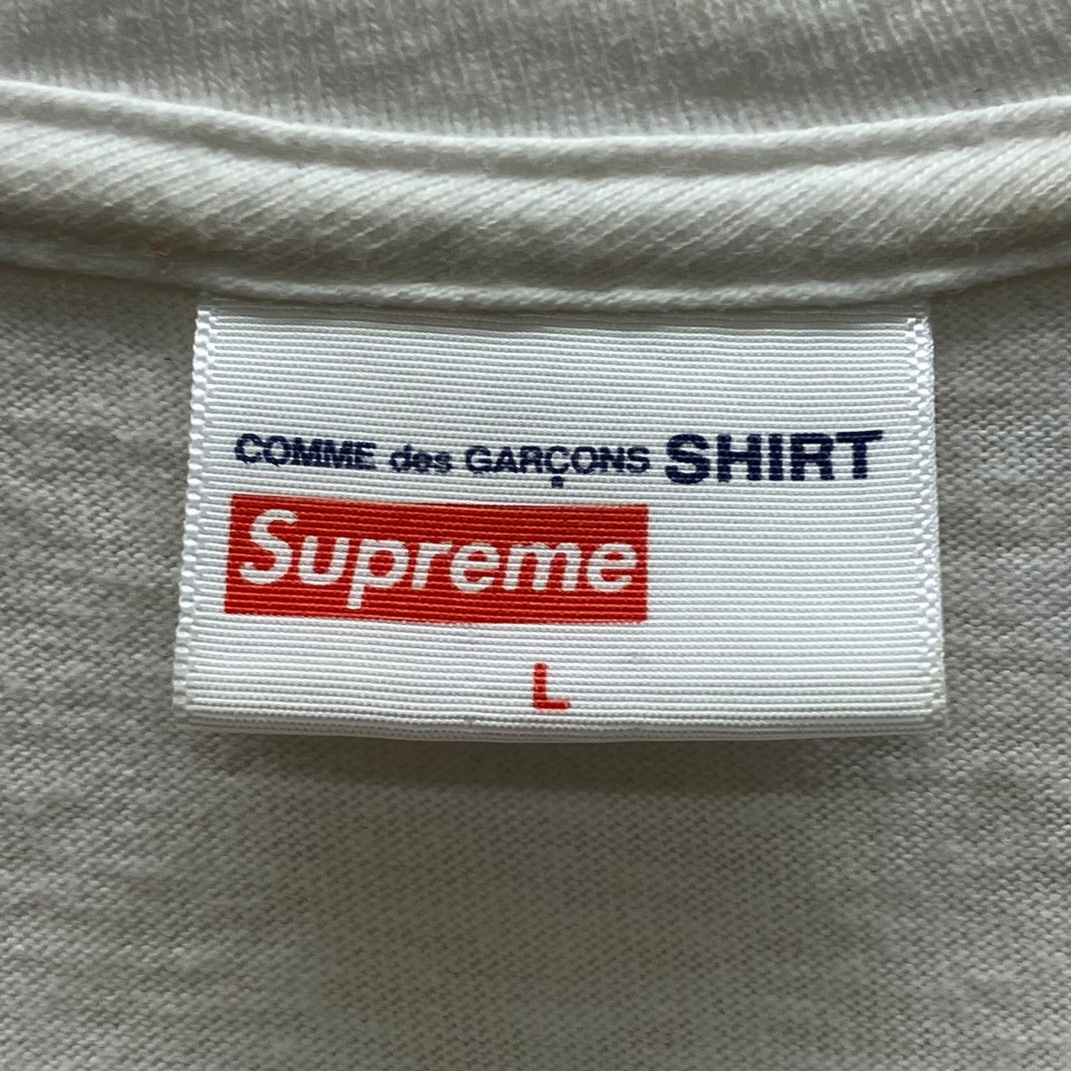 Box Logo TeeプリントTシャツ