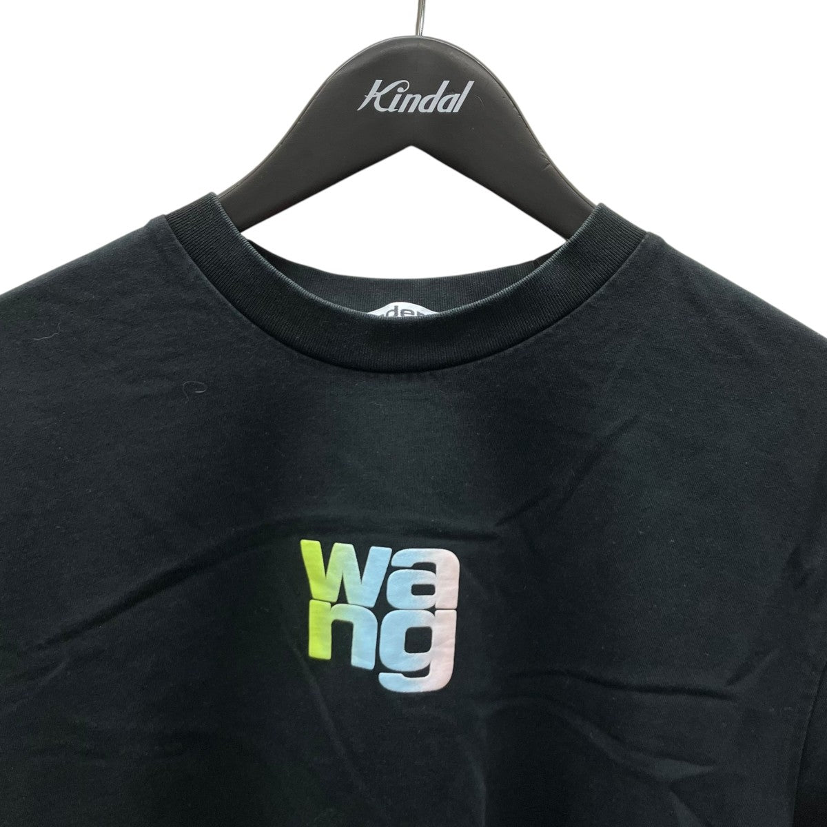 ALEXANDER WANG(アレキサンダーワン) ロゴTシャツ ブラック サイズ XS