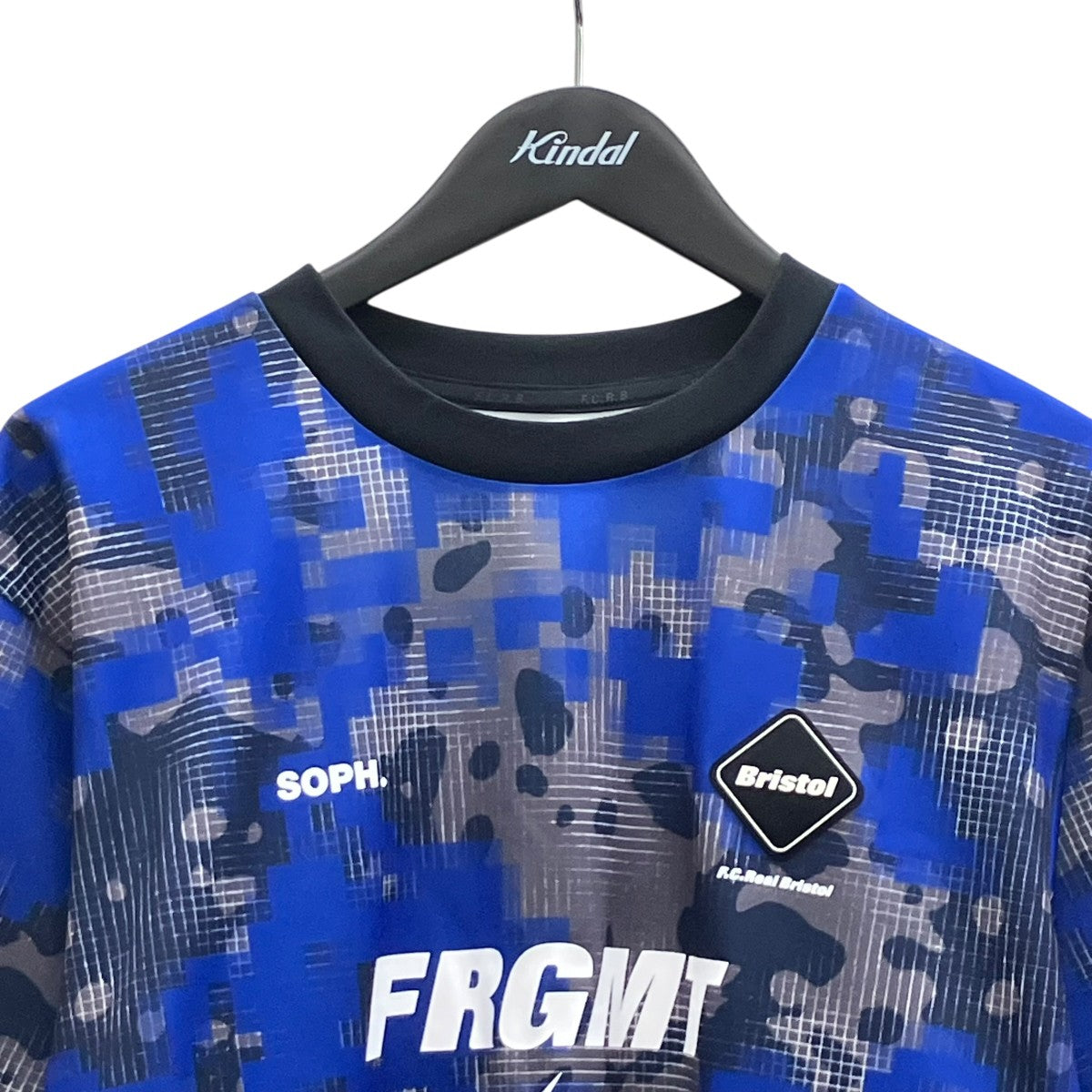 FRAGMENT CAMOUFLAGE S S TOP カモフラージュ半袖カットソー