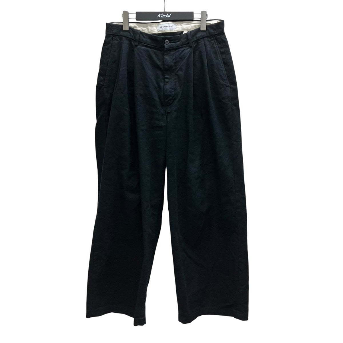 26ss C Li Canvas 2 Tuck Trousers 2タックパンツ