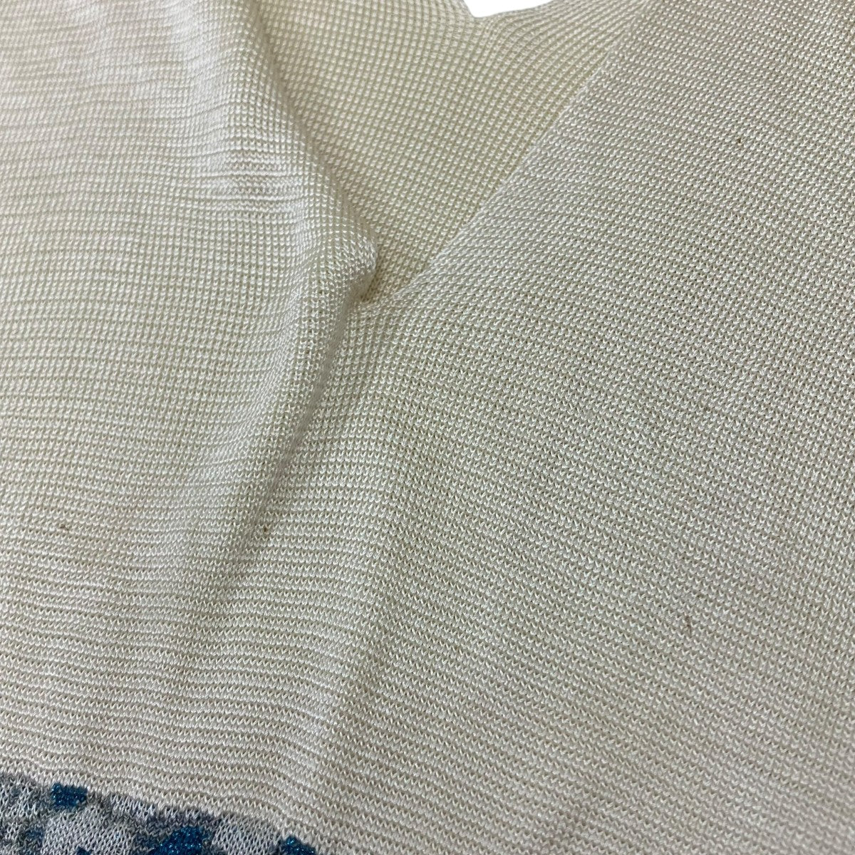 TINY FLOWER PAINTING TOPS ニットベスト