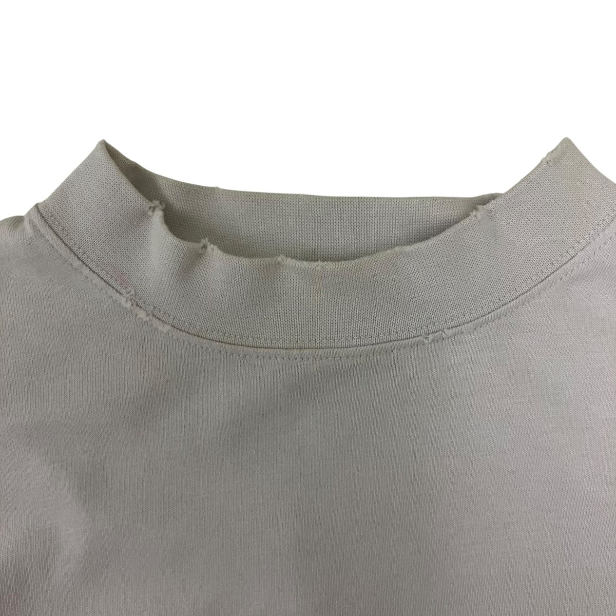 Mirror Logo Oversized T-Shirt ダメージ加工ミラーロゴ オーバーサイズ 半袖Tシャツ