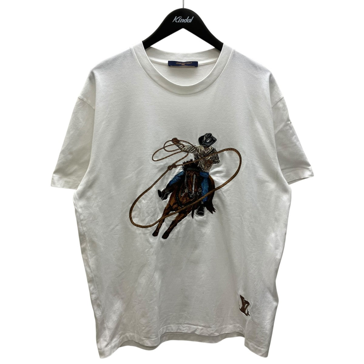 24AW カウボーイロゴ刺繍Tシャツ