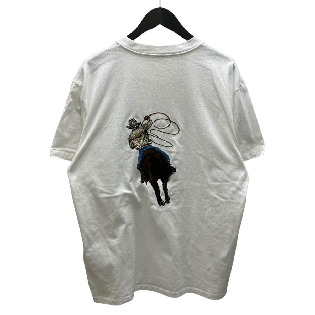 24AW カウボーイロゴ刺繍Tシャツ