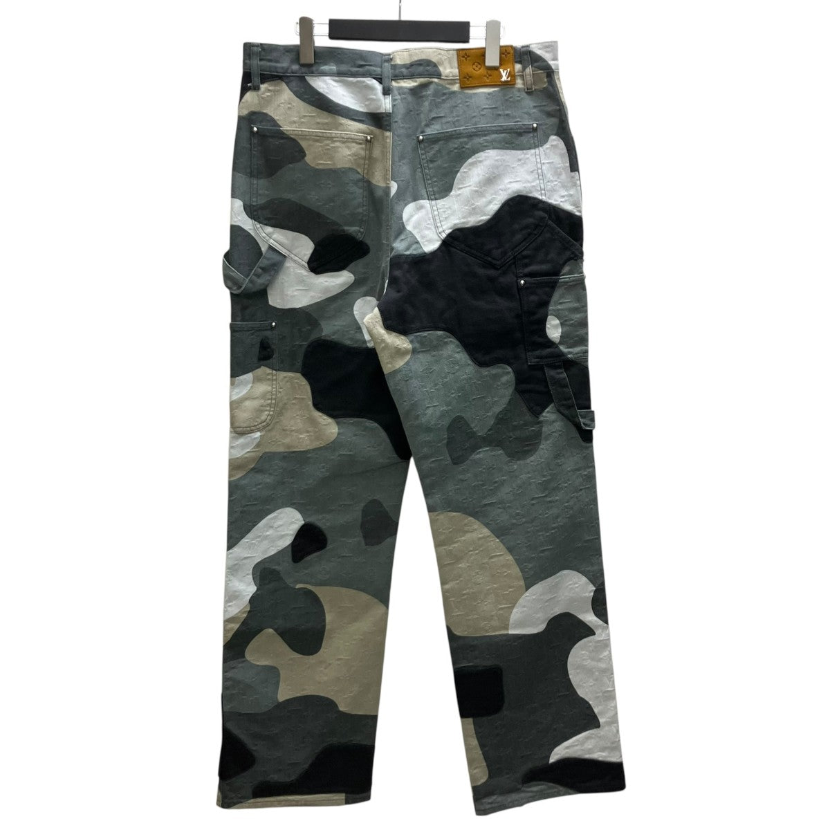 23AW Kidsuper Monogram Patchwork Denim Pants パッチワークポートレートデニムパンツ