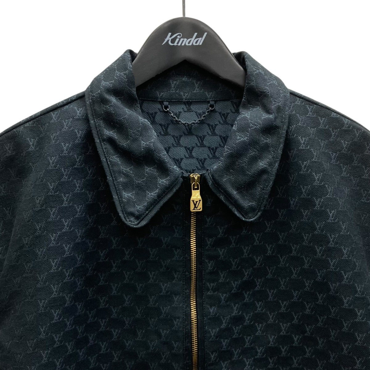 Cotton Blend Monogram Blouson デニムジャケット