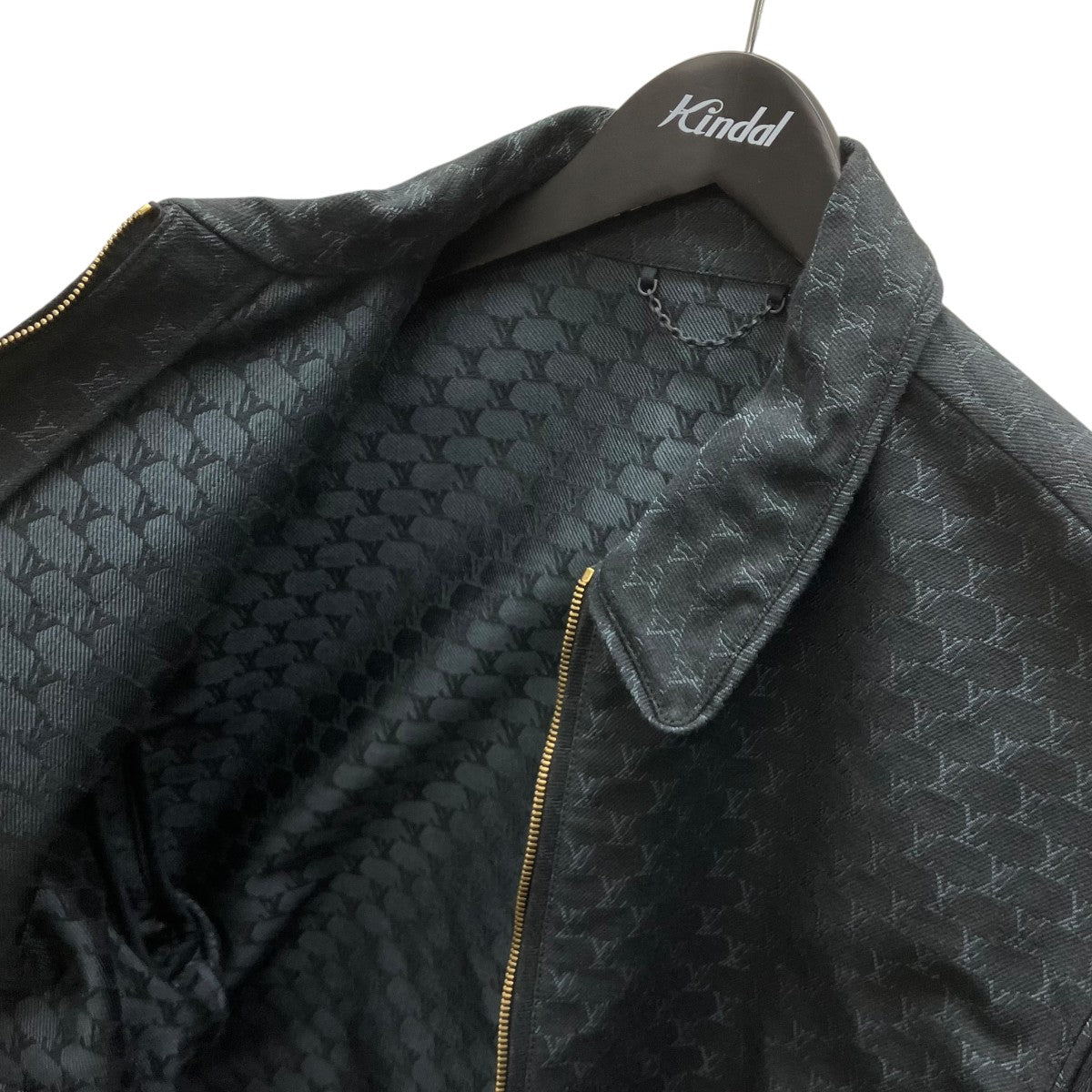 Cotton Blend Monogram Blouson デニムジャケット