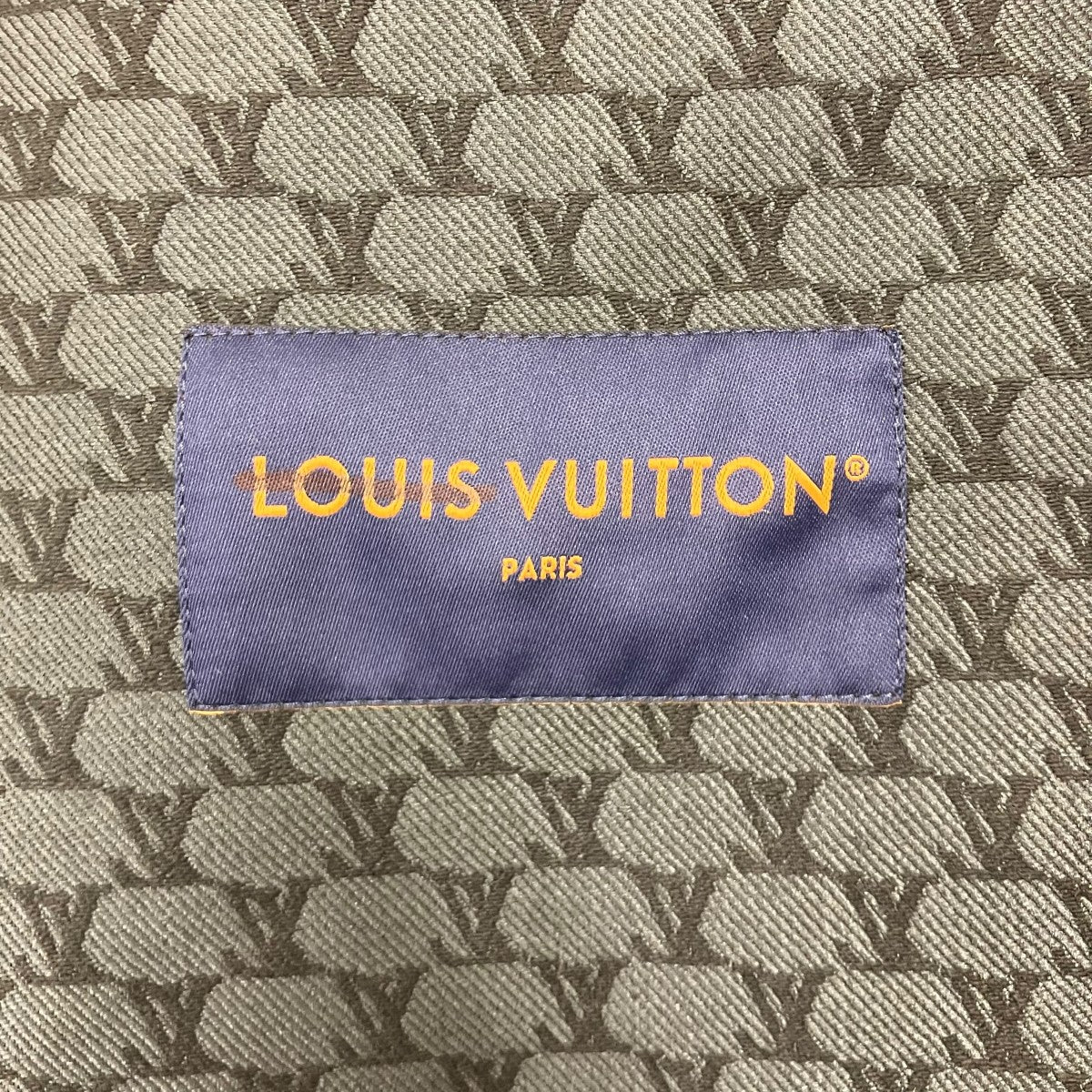 Cotton Blend Monogram Blouson デニムジャケット
