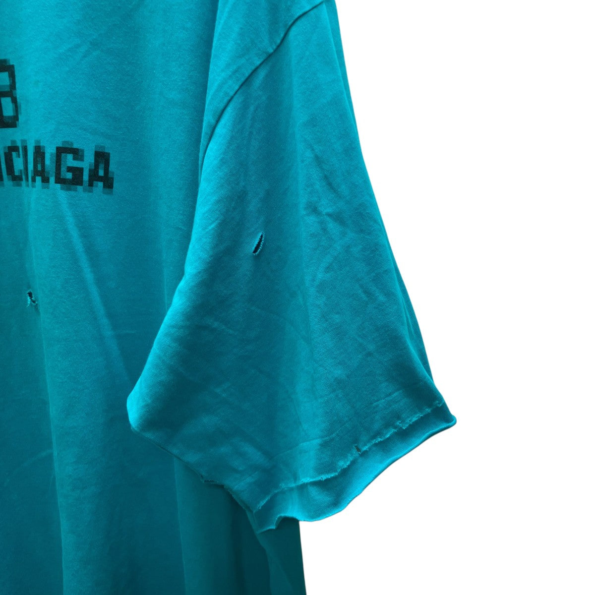 ダメージ加工半袖Tシャツ