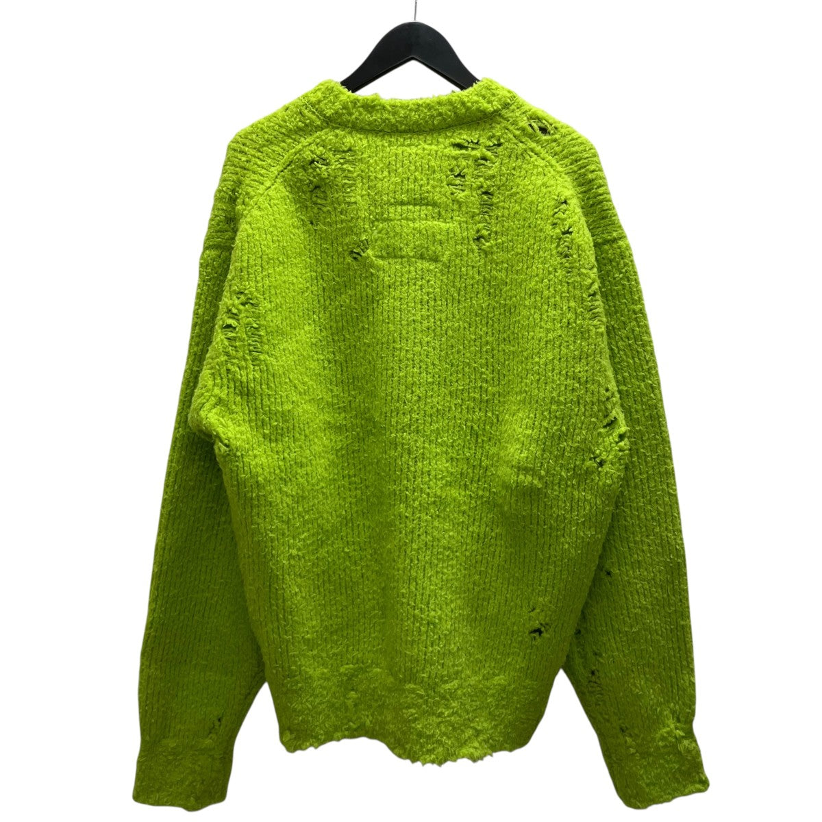 22AW Distressed Knit Cardigan 厚手カーディガン