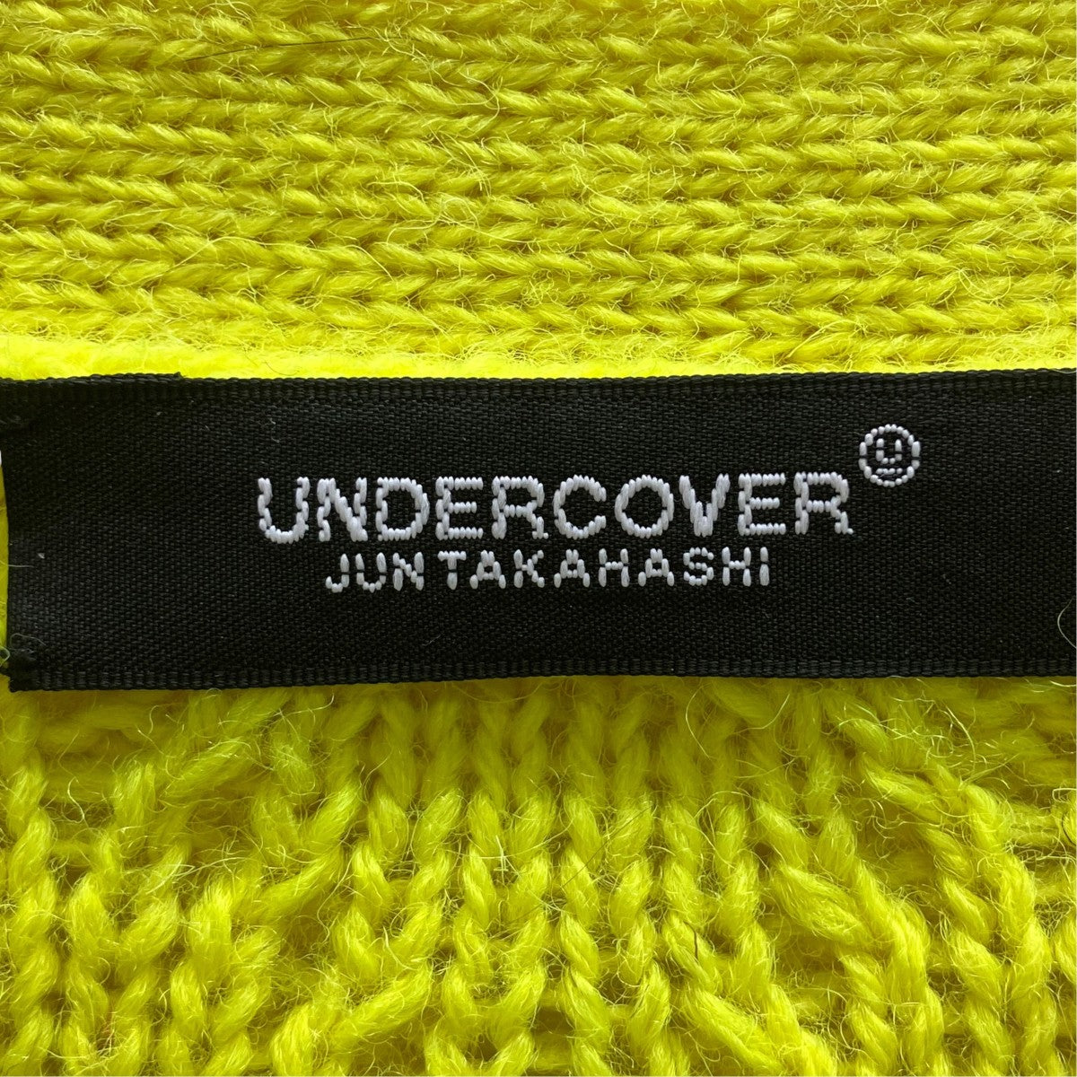 22AW NEON CABLE KNIT CARDIGAN 厚手カーディガン