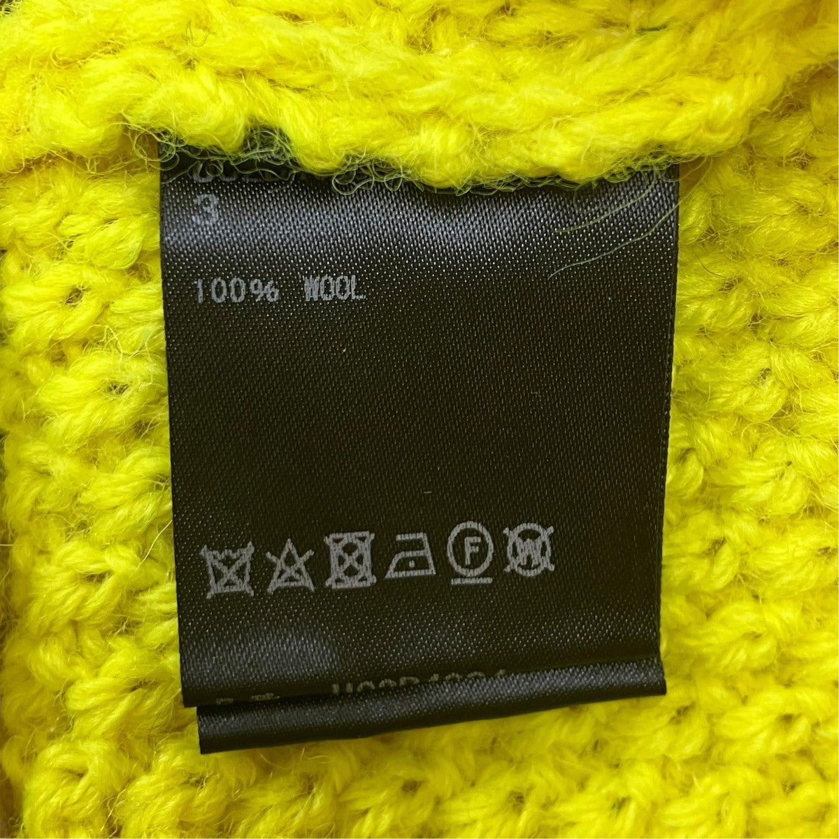 22AW NEON CABLE KNIT CARDIGAN 厚手カーディガン