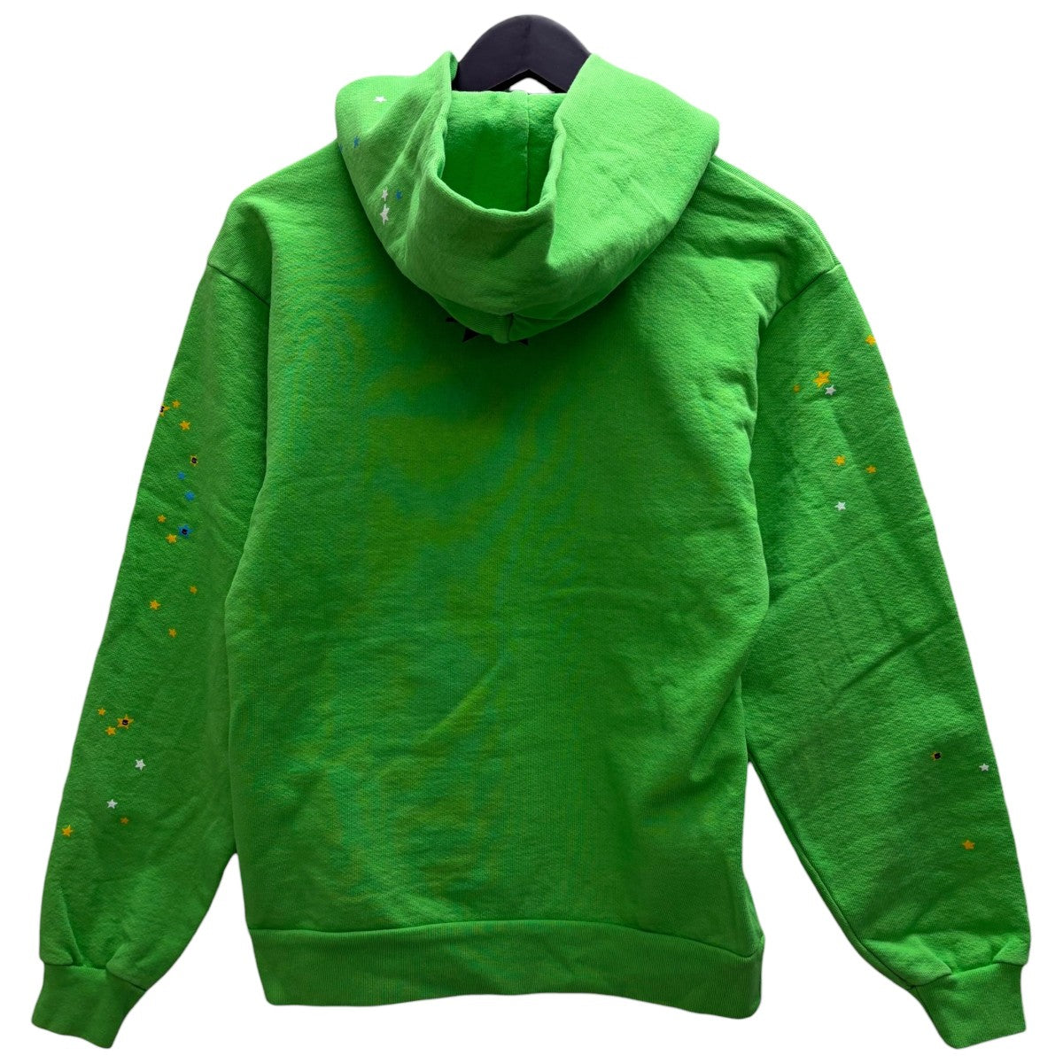 sp5der(スパイダー) 25FW Sp5der Punk V2パーカー グリーン サイズ XS