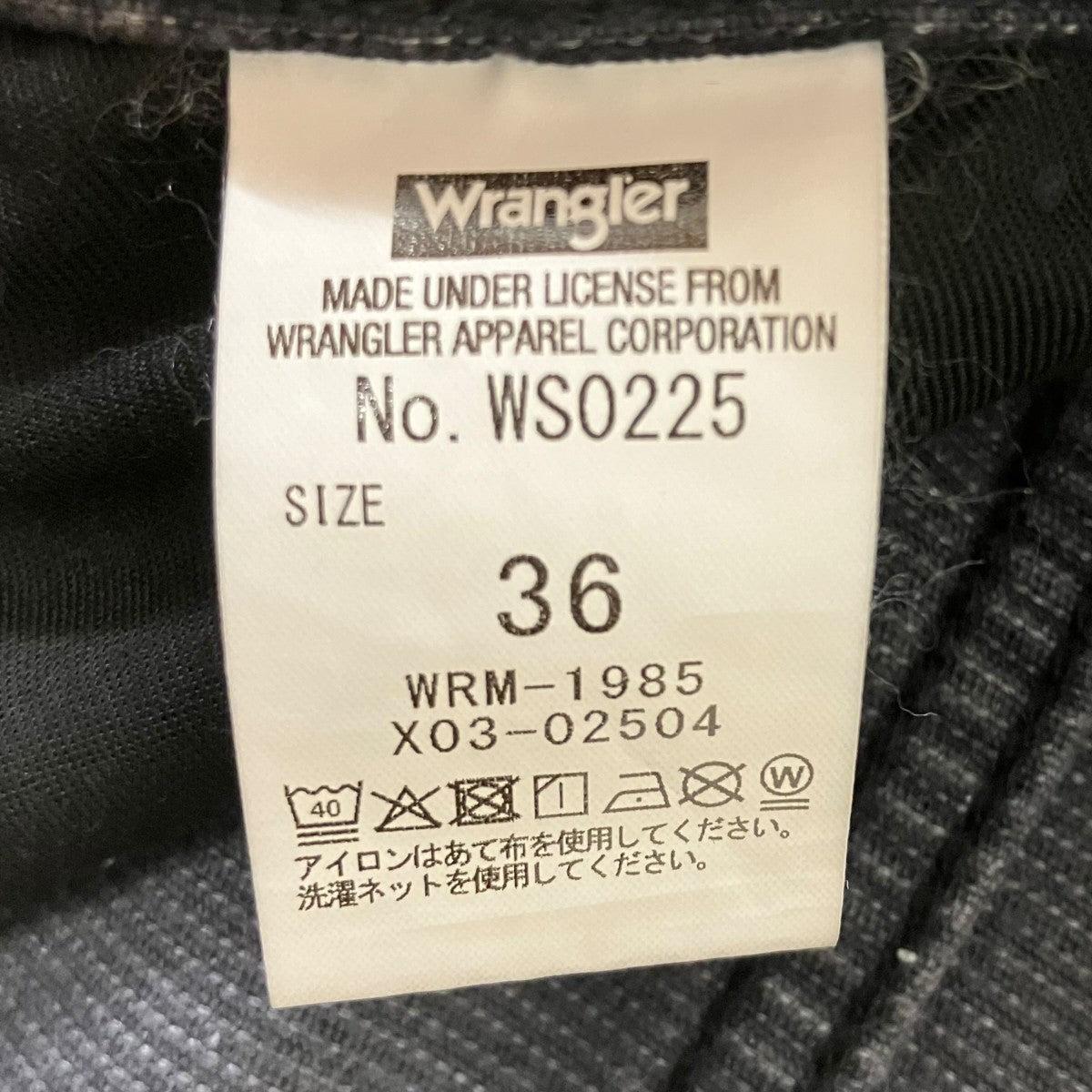 RANCHER DRESS PANTSコーデュロイパンツ