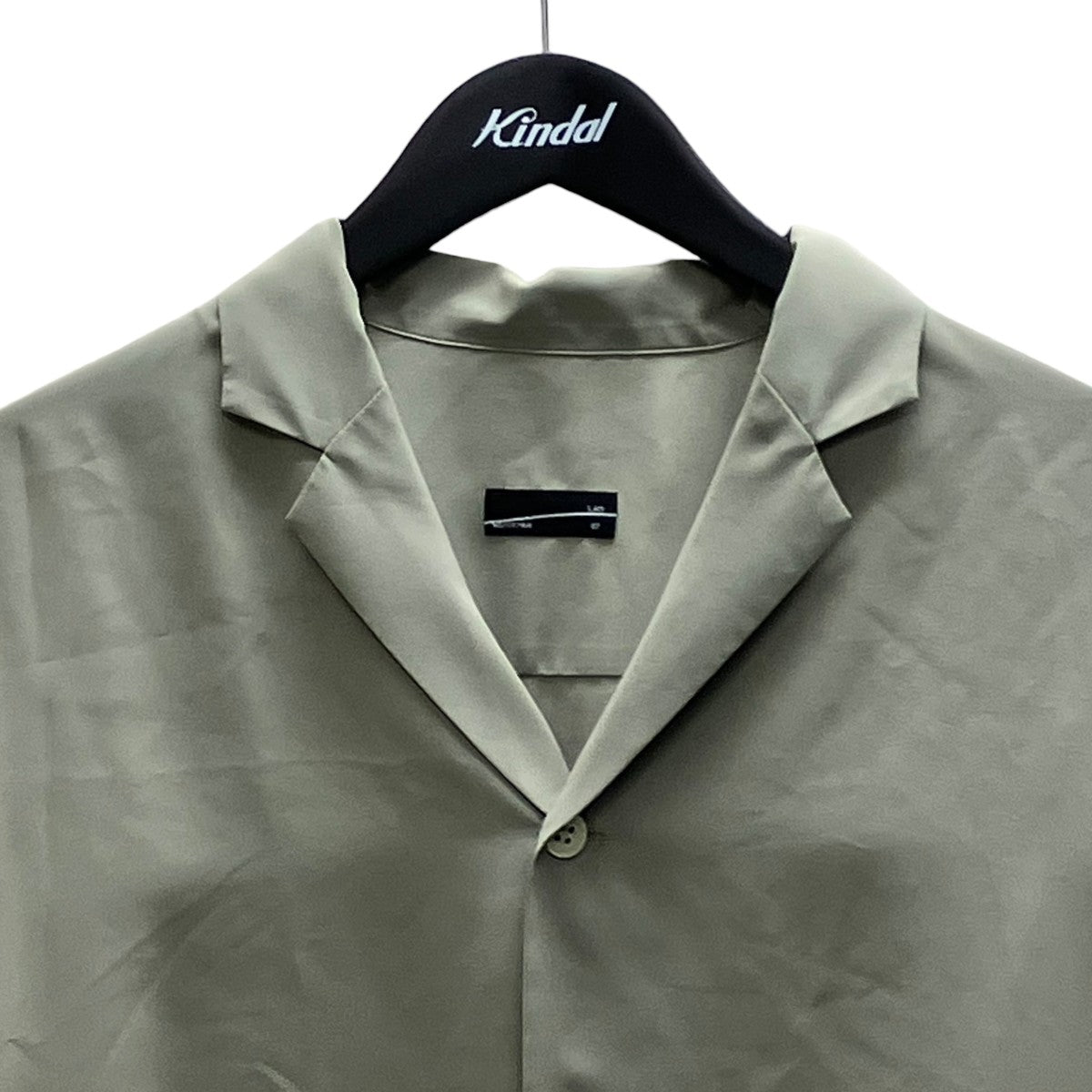 24SS NOTCHED LAPEL BIG SHIRT ビッグシャツ