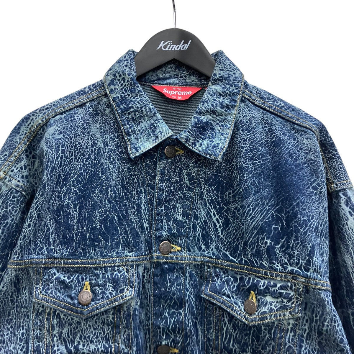 Supreme(シュプリーム) 23FWCrackle Denim Trucker Jacketデニム