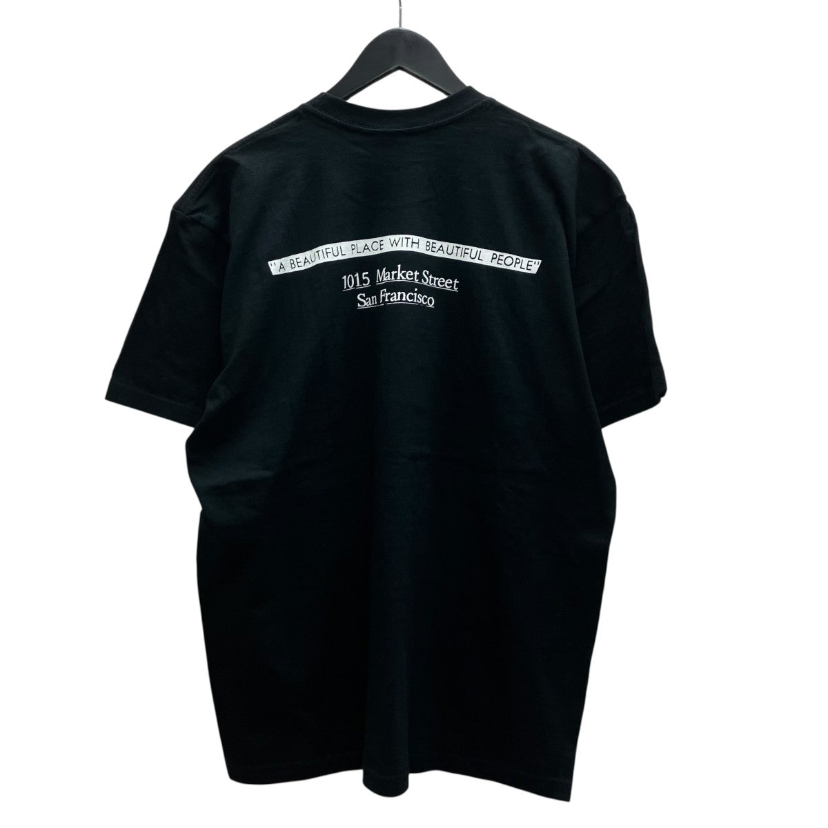 19FW San Francisco Box Logo Black Tee サンフランシスコボックスロゴＴシャツ