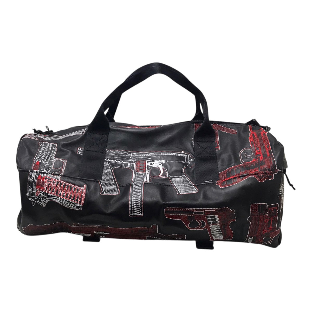 26SSGuns Embroidered Leather Duffle Bagボストンバッグ