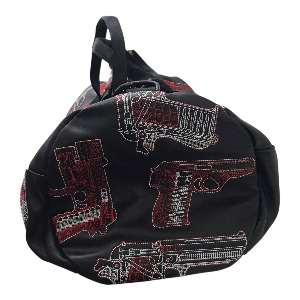 26SSGuns Embroidered Leather Duffle Bagボストンバッグ