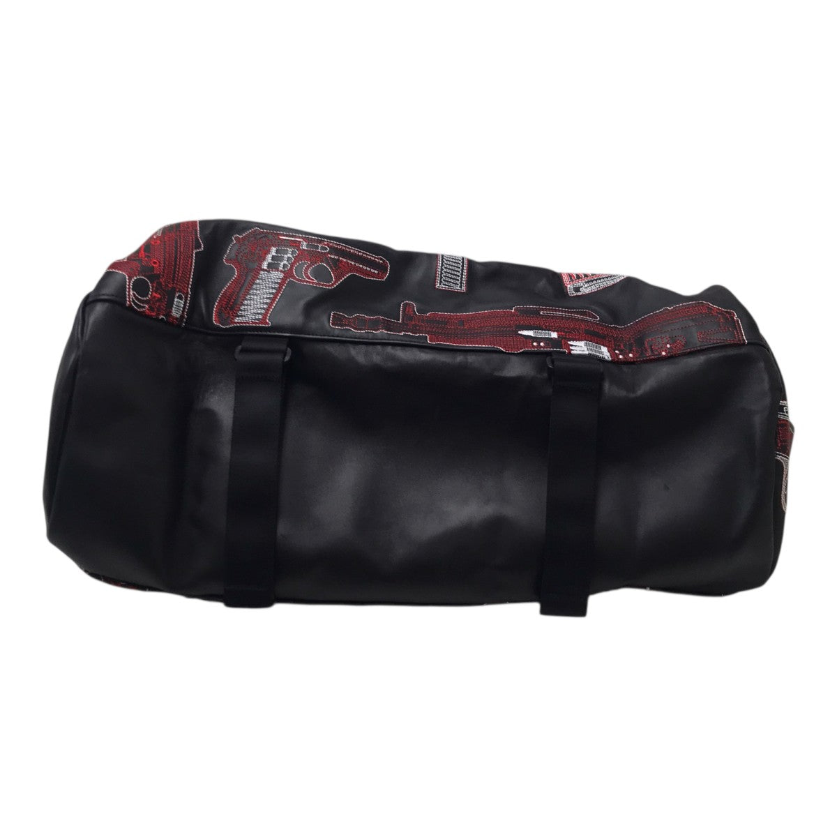 26SSGuns Embroidered Leather Duffle Bagボストンバッグ