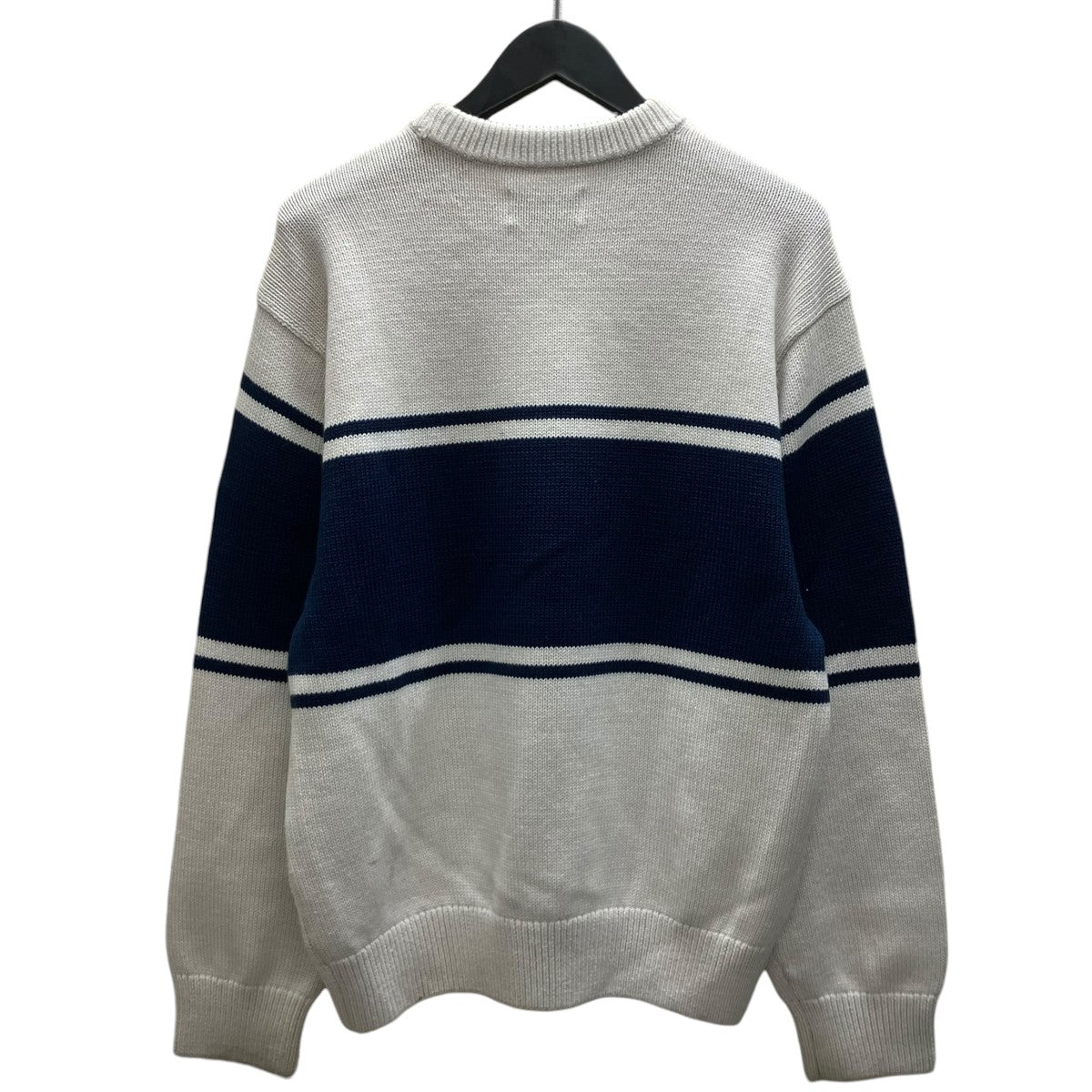 PALACE 26SSCOLLEGE STRIPE KNITニットセーター 古着・中古-3枚目のアイテム画像