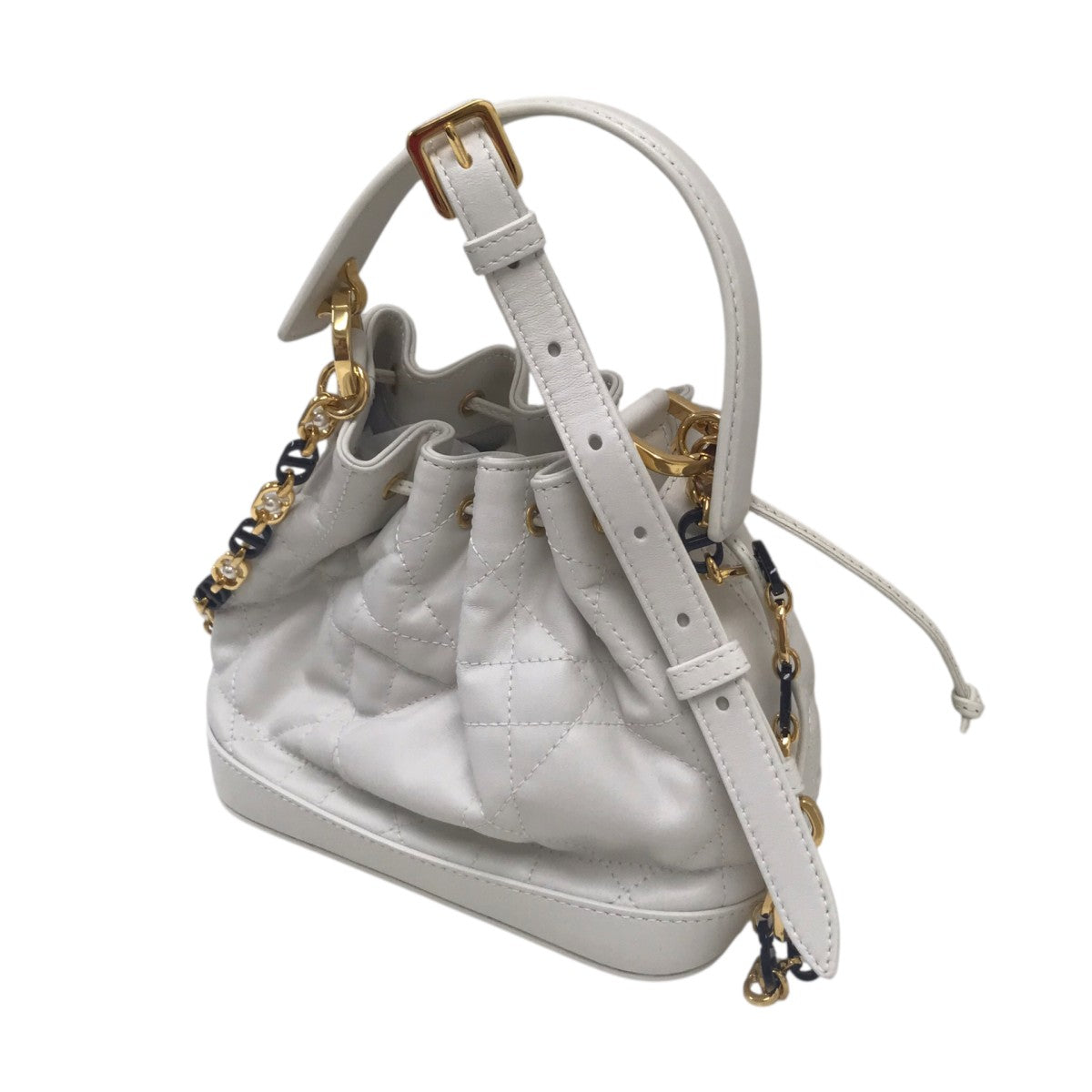 Christian Dior ラムスキンハンドバッグ 古着・中古-1枚目のアイテム画像