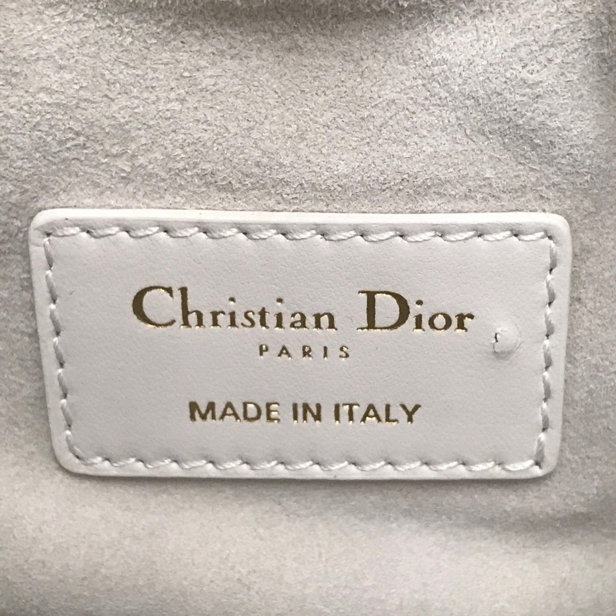 Christian Dior ラムスキンハンドバッグ 古着・中古-7枚目のアイテム画像