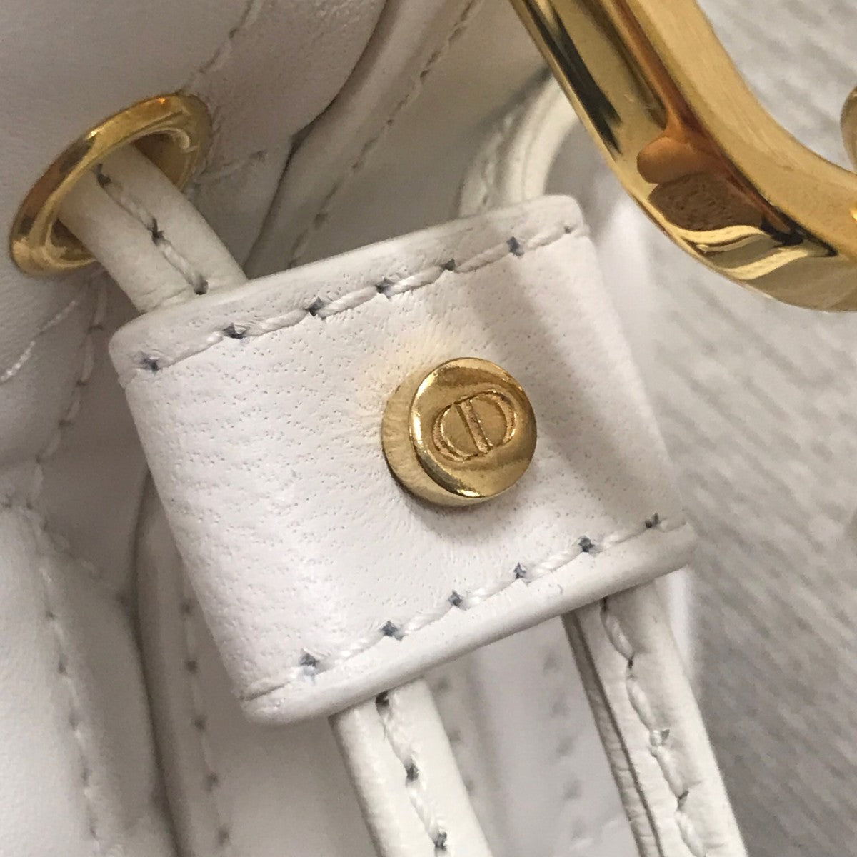 Christian Dior ラムスキンハンドバッグ 古着・中古-9枚目のアイテム画像