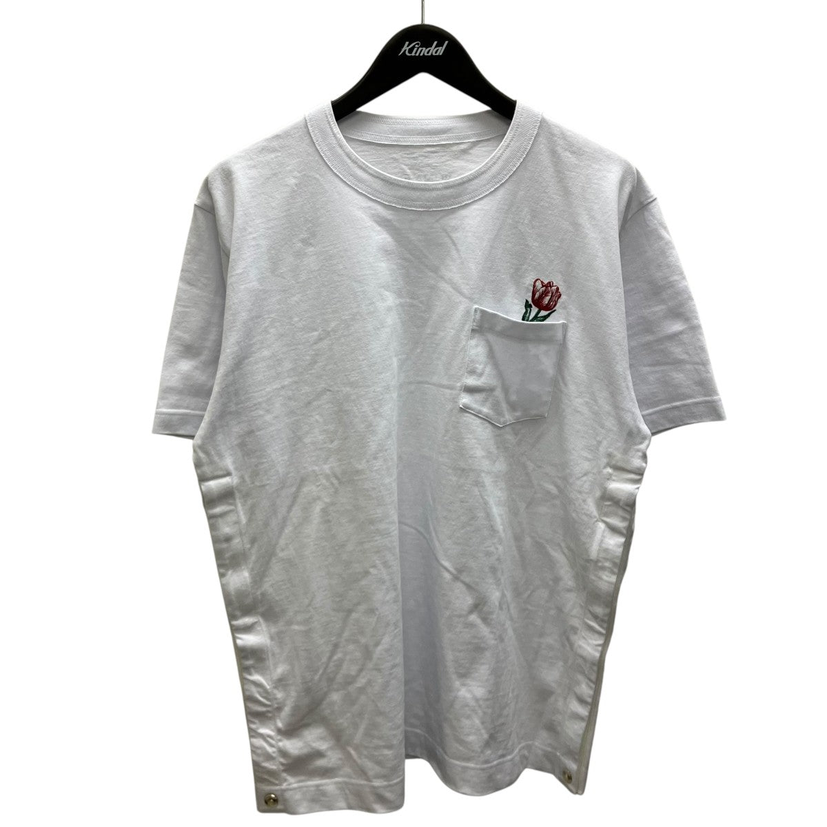 Eug Tulip Embroidery T-Shirt 半袖Tシャツ