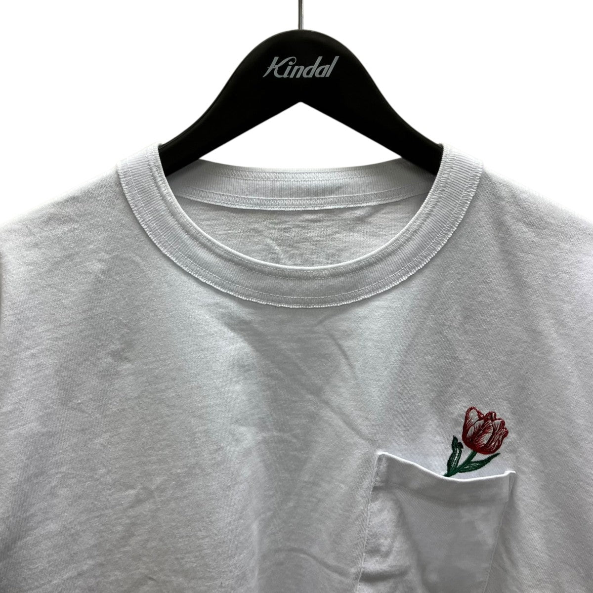 Eug Tulip Embroidery T-Shirt 半袖Tシャツ