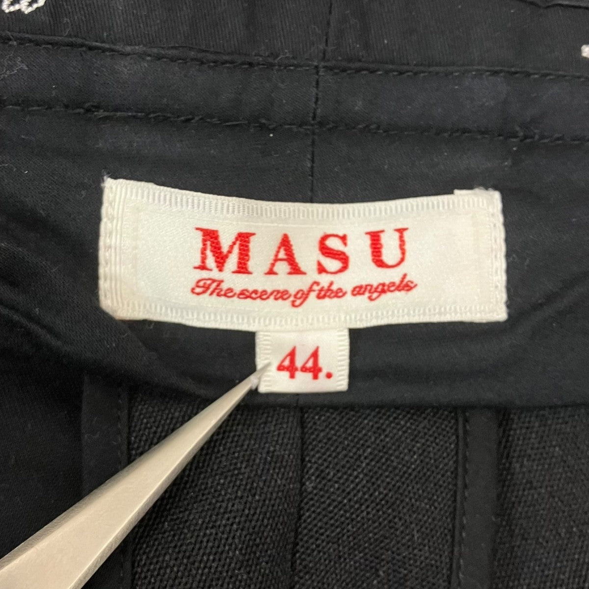 AGED CANVAS WIDE TROUSERS スラックス